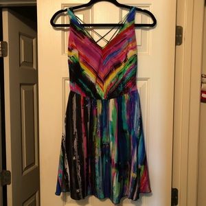 Amanda Uprichard multicolored silk dress